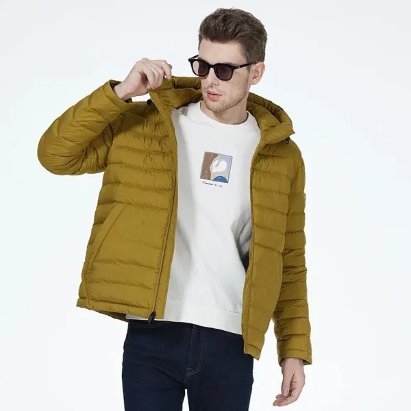 ICEbear Winter Outdoor Warm Parkas Jacket Coat Men Outwear Men's Casual Fall Winter Short Quilting Coat