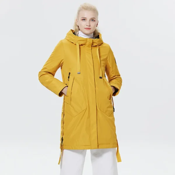 ICEbear fall women's coat with a hood casual wear quality fashion autumn parka  brand clothing